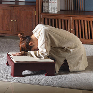 Banco de Oração e Meditação para Ajoelhar, Leve, de Plástico PP, Acolchoado, para Uso Interno em Templos - Atacado - Product Image 2