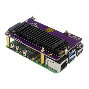 M.2 <b>SSD</b> Heatsink Aluminum Radiator Solid State Drives Cooler Silicone Thermal Pad For <b>NVME</b> NGFF M2 2280 <b>PCI</b>-E <b>SSD</b> Raspberry Pi 5 - Product Image 5