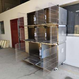 Gabbia di Ossigenoterapia a Temperatura Costante in Acciaio Inox per Animali Domestici, Gabbie Premium per Comfort e Cura - Product Image 5