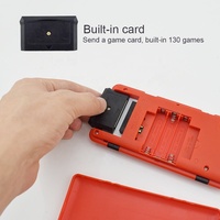 Console de jeu rétro portable de poche familiale avec écran de 3,0 pouces, 638 jeux intégrés, prise en charge de la sortie TV