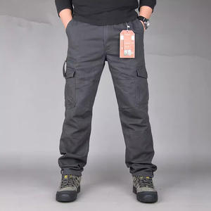 Оптовые новые многофункциональные повседневные тактические брюки-карго с множеством карманов, свободного кроя, износостойкие, для активного отдыха и альпинизма - Product Image 2