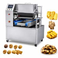Machine automatique de cuisson de biscuits, machine à fabriquer des biscuits robustes, machine à fabriquer des biscuits en couches de chocolat