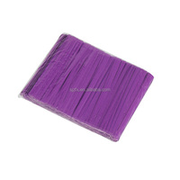 Attaches torsadées en fil métallique Fanxing, personnalisées, imprimées, colorées, en papier kraft, pour emballage de boulangerie, fleurs et cadeaux