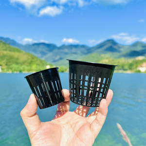 Wadah tanam bulat <span class=keywords><strong>PVC</strong></span> plastik penstabil akar, dengan desain lipat kapasitas beban lebih dari 10kg - Product Image 4