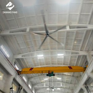 산업 천장 큰 나귀 팬 24ft 축 교류 팬 AC <span class=keywords><strong>DC</strong></span> 무브러시 모터 지붕에 의하여 거치되는 냉각기 2 년 50HZ/60HZ 저잡음 5 Pcs - Product Image 5