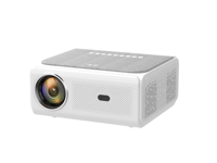 Proyector Portátil Veacine H31 Blanco, 800 ANSI Lúmenes, 1080P Full HD, Android 12, Altavoces Integrados, Lámpara LED, Cine en Casa, WiFi 6