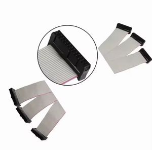 Wavelink 6 8 10 12 14 16 20 26 30 34 40 50 60 64ピン1.27mmピッチLDCコネクタグレーフラットケーブルアセンブリリボンケーブル - Product Image 3