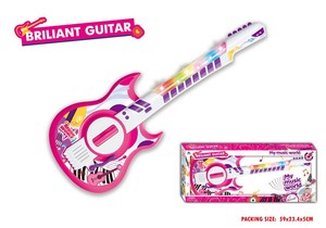 EPT vente en gros de <span class=keywords><strong>guitare</strong></span> brillante multifonctionnelle pour enfants avec fonction de musique légère jouer des instruments de <span class=keywords><strong>guitare</strong></span> jouets pour les filles - Product Image 5