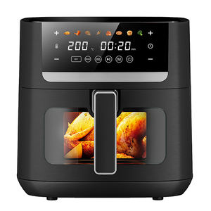 Barato 2.5L 3L Freidora <span class=keywords><strong>de</strong></span> <span class=keywords><strong>aire</strong></span> digital Certificados ETL Superficie mate Versión manual para uso doméstico Disponible en francés alemán - Product Image 5