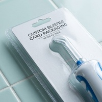 Boîte à clapet personnalisée en PET transparent pour produits électroniques, articles de consommation et quincaillerie, écologique et recyclable