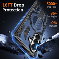 Funda Protectora Magnética Antigolpes con Soporte para Samsung Z Fold 8 Ultra, Plegable, 2026