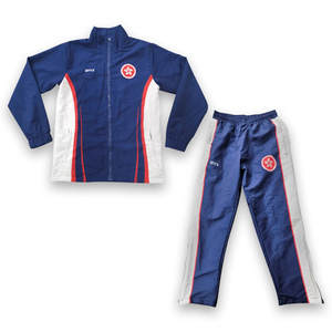 Venta al por mayor de chaqueta de los hombres personalizados al aire libre cremallera ropa deportiva chándal - Product Image 1
