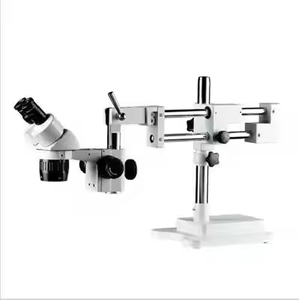 7X 45X調整可能連続ズーム両眼ステレオ顕微鏡ベンチブラケット実験用ジュエリー製造携帯電話修理 - Product Image 1