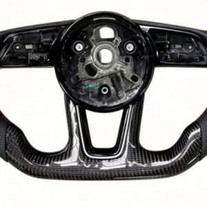 Volant en fibre de carbone en gros pour <span class=keywords><strong>Audi</strong></span> R8 <span class=keywords><strong>Tt</strong></span> Mk2 <span class=keywords><strong>Mk3</strong></span> 8n <span class=keywords><strong>RS</strong></span> TTS Ttrs Rs3 Rs6 RS4 RS5 RS7 A4 A5 A6 A7 S6 A8 A1 Q3 Q7 - Product Image 4
