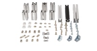 Fabricant chinois – Meilleur prix – Écrous en T à tête marteau M4/M5/M6/M8/10-32/1/4-20 4040 pour profilés en aluminium à rainures en T