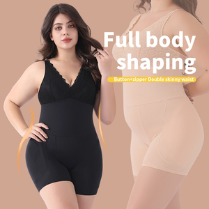 Sxlh Tummy Kiểm Soát Cao Eo Body Shaper Shorts Liền Mạch Shaper Định Hình Bodysuit Cho Phụ Nữ - Product Image 2