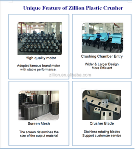 Máy nghiền Nhựa công nghiệp Máy Nghiền nhựa nhỏ gọn để ép phun chất thải & tái chế Ống - Product Image 6