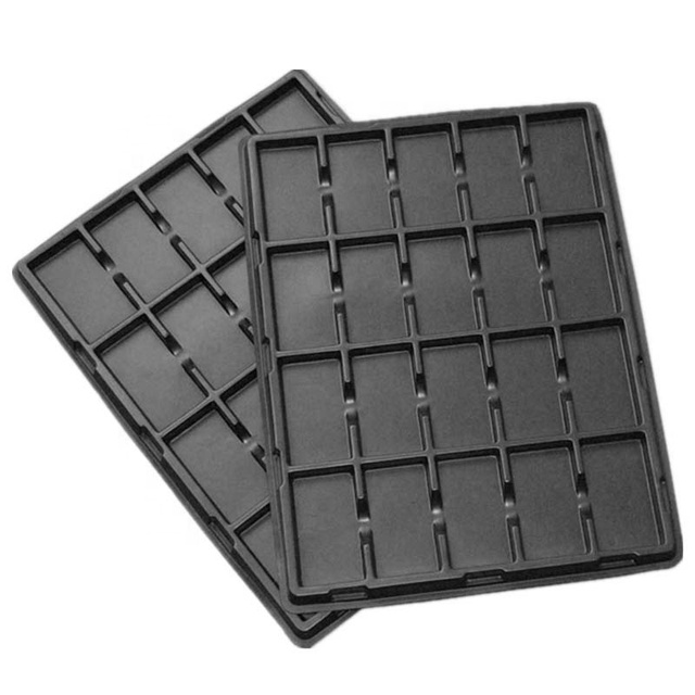 Leenol- Custom Vacuum Forming Antistatic Dissipative ESD Plastic Blister Esd Tray