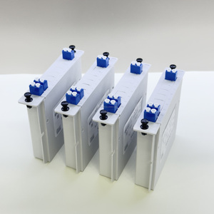 ตัวแยกไฟเบอร์ออปติก PLC แบบเสียบ 1x4 LC UPC จากโรงงานโดยตรง สำหรับเครือข่าย FTTH - Product Image 4