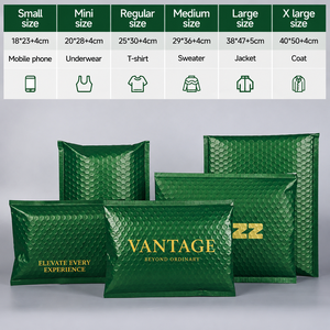 Sobres de Burbuja Dorados Impermeables con Logotipo Personalizado al por Mayor, Sobres de Embalaje para Envíos, Sobres de Burbuja de Poliéster para Mensajería - Product Image 3