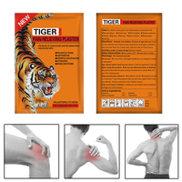 Pansement analgésique en plâtre de haute qualité Tiger, contenant de la capsaïcine, jetable, pour application sur le corps et le cou, autres fournitures de santé