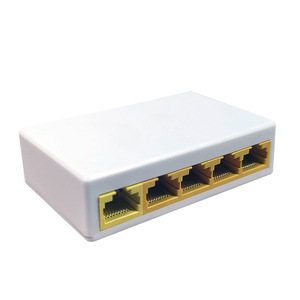 สวิตช์เครือข่ายอีเธอร์เน็ต 5 พอร์ต 10/100 Mbps 1G คุณภาพสูงสำหรับองค์กร รองรับ SNMP สำหรับกล้อง IP  ขายดี OEM&ODM - Product Image 1