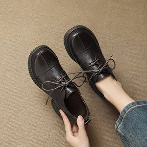 Zapatos de Vestir Formales y Casuales de Cuero Genuino para Hombre, Talla Grande, Transpirables y Resistentes al Desgaste, para Otoño y Bodas - Product Image 3