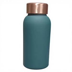 100% Pure Copper European Design Eco-Friendly <b>Water</b> <b>Bottle</b> for Kitchen Tabletop Travel & Home Use - Product Image 1