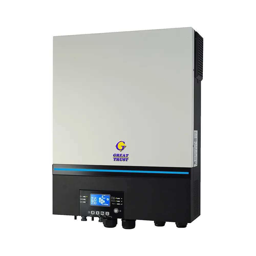 off grid solar inverter 11KW industrial inverter Two independent AC power sources connected and switched automatically