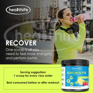 Mélange <span class=keywords><strong>de</strong></span> boisson hydratante Healthife, complément alimentaire, poudre d'électrolytes pour l'hydratation, céto - Product Image 5