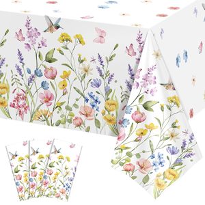 Kit de fournitures pour fête d'<span class=keywords><strong>anniversaire</strong></span> avec bannière, spirales suspendues, assiettes en papier, gobelets, serviettes, nappes en plastique PE imperméables pour <span class=keywords><strong>anniversaire</strong></span> - Product Image 1
