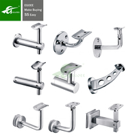 Usine Egoee Vente en gros Moulage d'acier inoxydable personnalisé Main courante d'escalier moderne Accessoires SS3304/316 Support de garde-corps Tuyau/tube