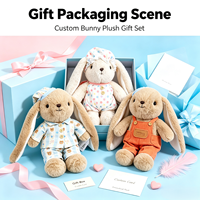 Peluche mignonne Annie Lapin, grande taille, compagnon de sommeil réconfortant, cadeau d'anniversaire pour filles