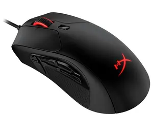 Novo hyperx pulsefire mouse com fio, com dpi até 16000 pixart 3389 sensor hyperx pulsefire raid gaming e-sports mouse