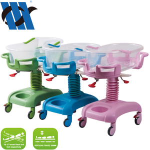 BDB08 Больничная детская люлька детская тележка детская кровать с лотком и регулируемой высотой детская кроватка детская Больничная койка - Product Image 6