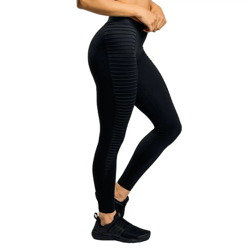 Celana legging Gym wanita, Legging Fitness lari ramping olahraga