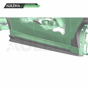 Pour BMW X6M Kit de carrosserie en fibre de carbone X6M Diffuseur de lèvre avant en fibre de carbone Spoiler jupe latérale Kit de carrosserie large - Product Image 6