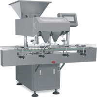 Machine de compteur de comprimés électrique automatique à grande vitesse à 24 canaux Jianfeng pour le comptage de capsules de comprimés