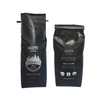 Sac d'emballage de grains de café de haute qualité 12oz Offre Spéciale sacs d'emballage à gousset latéral vide 340g sac de grains de café en plastique imprimé
