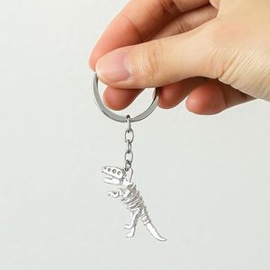 Porte-clés squelette de dinosaure noble, breloque de <span class=keywords><strong>sac</strong></span> sur le thème des fossiles pour hommes, femmes et adolescents - Product Image 2