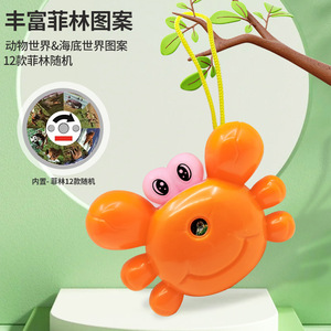 Mini cámara infantil con forma de cangrejo de dibujos animados, juguete de 7 cm para niños, regalo. - Product Image 2