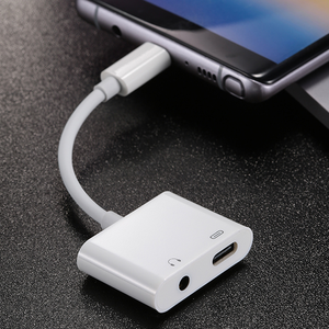 Großhandel 3,5mm Jack Kopfhörer zu 2 in 1 Aux Typ C Adapter Audio Splitter für Samsung für Huawei - Product Image 4