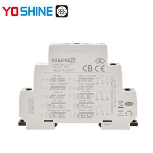 Yoshine AC/DC24V-220V 24v multifunzione per l'automazione industriale e il controllo del tempo Delay relè DPDT con funzione dieci - Product Image 3