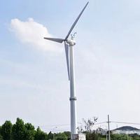 Éolienne horizontale de 10 kW pour la production d'énergie sur site isolé