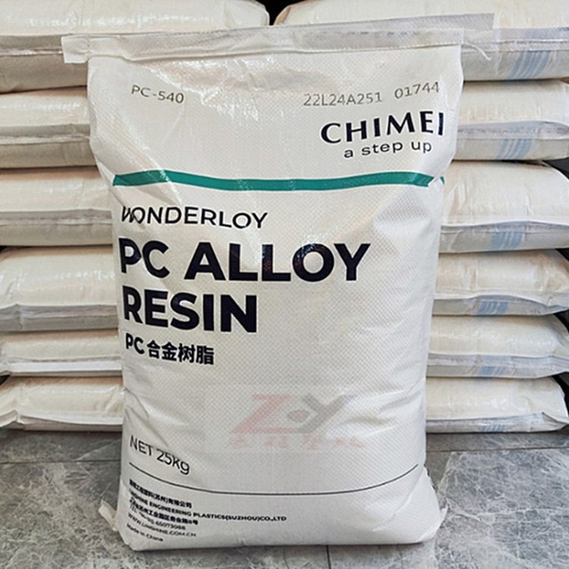 CHIMEI WONDERLOY PC Alloy Resin PC/ABS Granules 25kg/Bag, High Impact Engineering Plastic for Electronic Housing & Auto Parts
