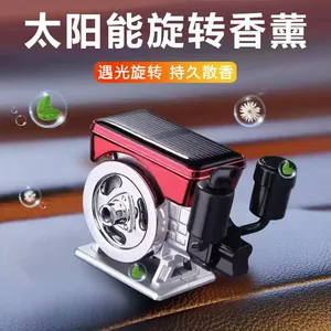 Araba koku yayıcı güneş dönen süs dizel motor merkezi konsol yaratıcı traktör modeli parfüm - Product Image 2