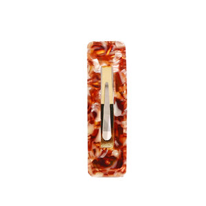 Épingles à cheveux rectangulaires en acétate pour filles, clips à pression pour cheveux, accessoires de cheveux personnalisés, clips <span class=keywords><strong>tic</strong></span> tac, épingles à cheveux pour femmes, 2022 - Product Image 6