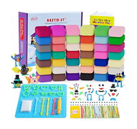 42 couleurs pâte argile en gros doux Super léger argile modélisation Air sec polymère argile pour bricolage jouets faits à la main