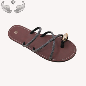 Sandalias Planas de Playa con Tiras Trenzadas para Mujer, Tallas Grandes, con Tacón, Casuales, de Doble Uso, Cómodas, Duraderas, con Logotipo Personalizado, Empaque Personalizado, Tacón Alto - Product Image 2