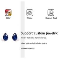 Boucles d'oreilles clous en argent 925 véritable poli avec zircon, plaqué platine, hypoallergéniques, bijoux fins pour femme, accessoire quotidien décontracté et pour le trajet.